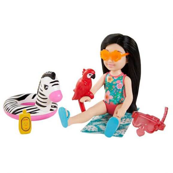 Barbie Chelsea The Lost Birthday Stacie Doll and Pet Dog