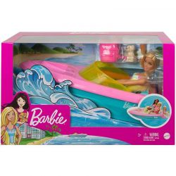 Barbie båt med docka