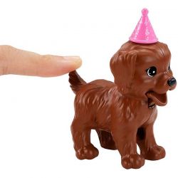 Barbie Puppy Party med valpar och leklera