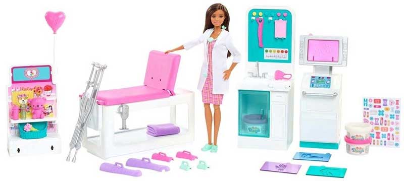 Barbie Fast Cast Clinic Lekset