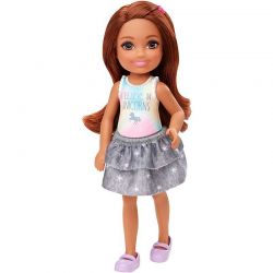 Barbie Chelsea Club with Unicorn Graphic and Star Skirt