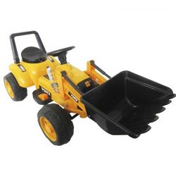 Eltraktor med frpntlastare 6 volt Nordic Play