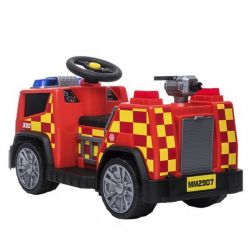 Elbil brandbil till barn Nordic Play 6 volt