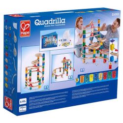Hape Quadrilla The Cyclone Kulbana av trä 198 delar