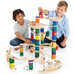 Hape Quadrilla The Cyclone Kulbana av trä 198 delar