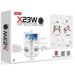 Syma Radiostyrd Drönare X23W WiFi med kamera Svart
