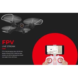 Radiostyrd Drönare Syma X23W WiFi med kamera 2,4 Ghz