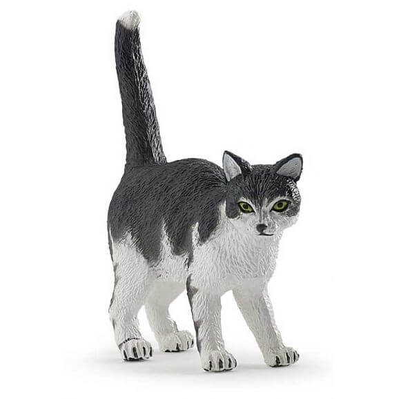 Papo Katt svart och vit
