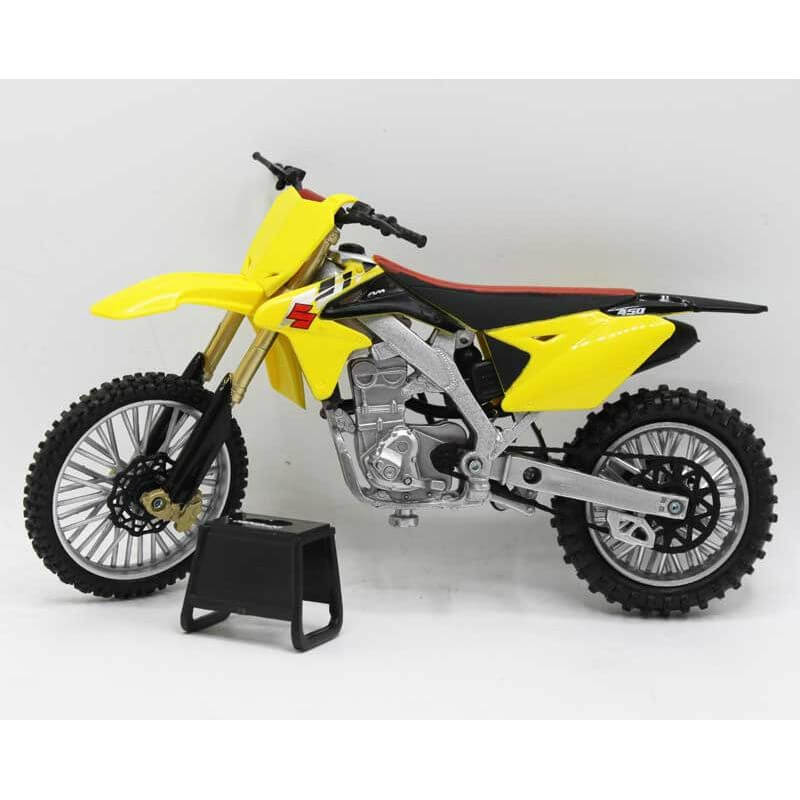 Newray 1:12 Suzuki RM Z450 Motorcycle Motocross Bike Model Toy New no Box 