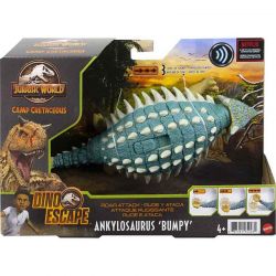 Jurassic World Ankylosaurus Dinosaurie Roar Attack xxx cm