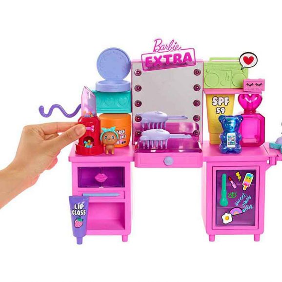 Köp Barbie Extra Exclusive Doll & Vanity Playset Leksakscity.se