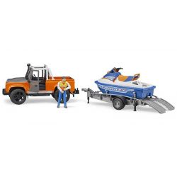 Bruder RAM 2500 Power Wagon med Vattenskoter 02503