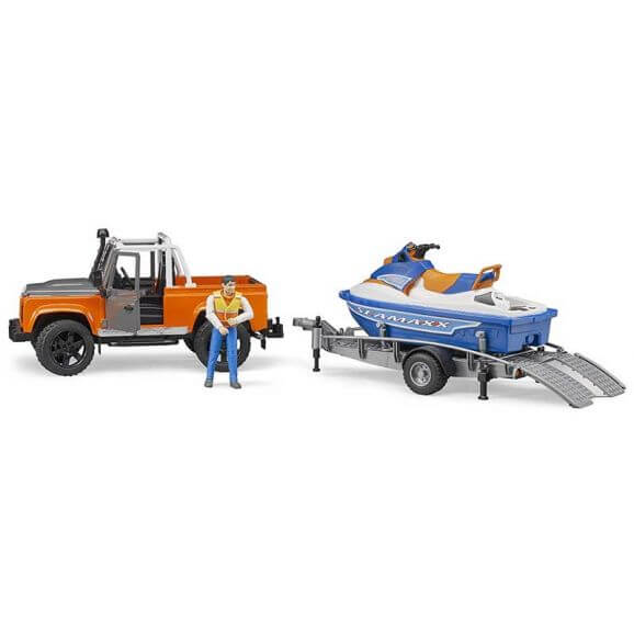 Bruder RAM 2500 Power Wagon med Vattenskoter 02503