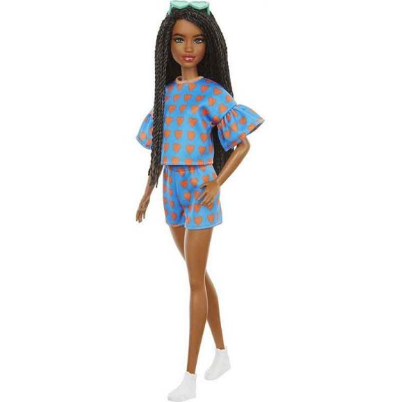 Barbie Fashionistas Doll Heart Print