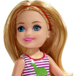 Barbie Chelsea Club With Dinosaur Top