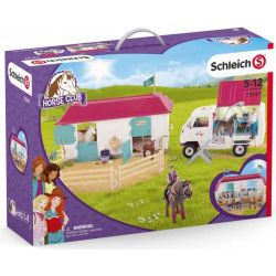 Schleich Veterinärsbesök på stallet
