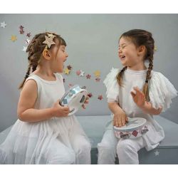 Jabadabado Tamburin trumma rosa