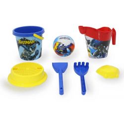 Batman sand bucket set with watering can 7-part