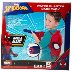 Spiderman Vattengevär vattenpistol med tank på ryggen