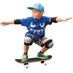 Skateboard till barn i trä miniskateboard