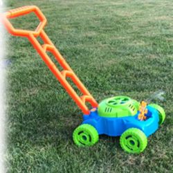 Såpbubbel gräsklippare leksak till barn