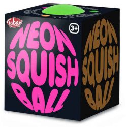 Neon Klämboll Squish Ball Tobar 7 cm