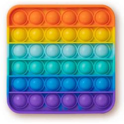Push Popper Plop up Rainbow fidgetgame