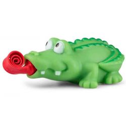 Krokodil Rullande Tunga Klämdjur