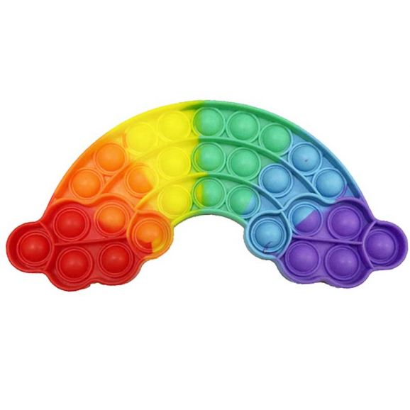 Push Popper Regnbåge Pop It Fidget