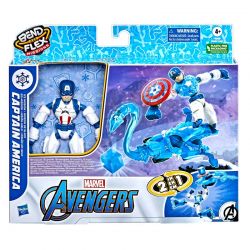 Captain America Marvel Avengers Bend and Flex Ice Mission