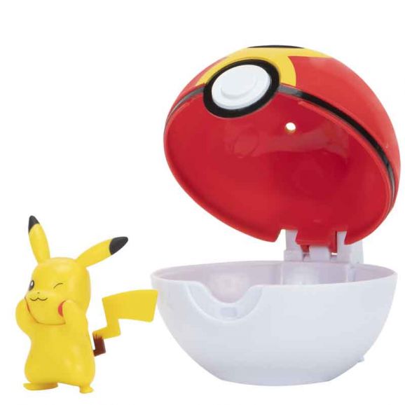 Pokemon Clip N Go Pikachu och Repeat Ball