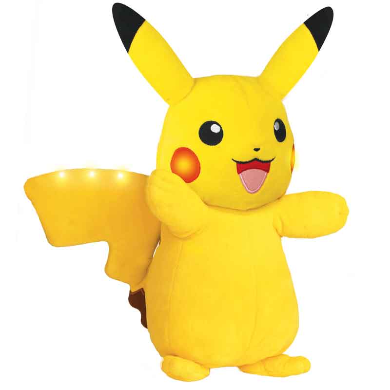 Pikachu Interaktivt Gosedjur Pokemon Power Action