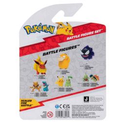 Pokemon Battle Figure Pikachu, Wynaut, Leafeon 3 Pack