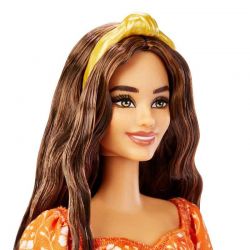 Barbiedocka Fashionistas Orange Dress