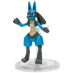 Lucario Select med rörliga leder Pokemon Select Articulated Figure 15 cm 