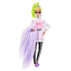Barbie Extra Docka Grönt hår Neon
