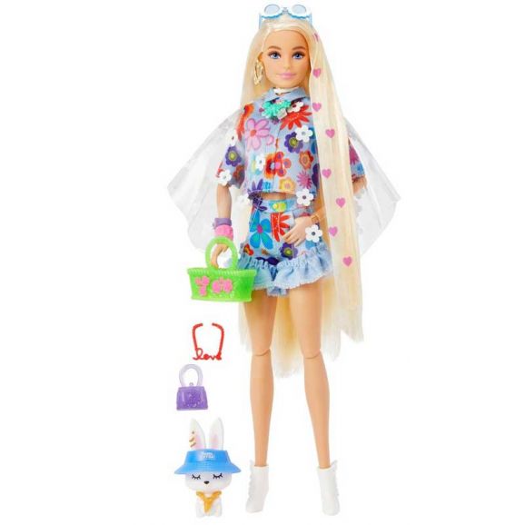 Barbie Extra Docka Flower Power