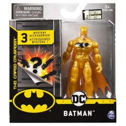 Batman Guld Figur med tillbehör 10 cm DC Comics
