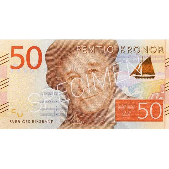 Leksakspengar 50-kronor sedel 100 st