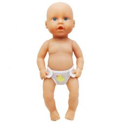 Baddocka med Badblöja Dolls World 