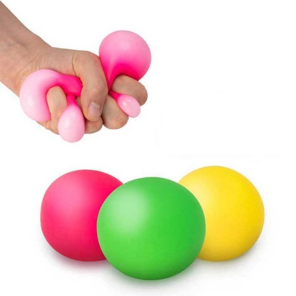 Neon Klämboll Squish Ball Tobar 7 cm