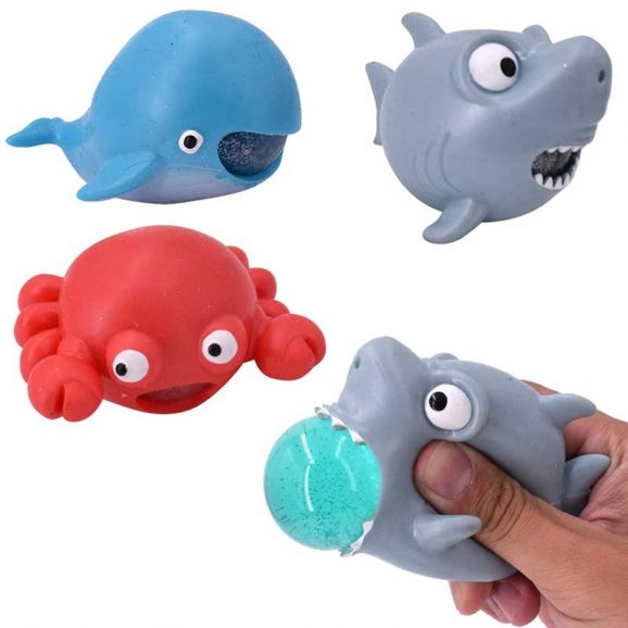 Stort Klämdjur Havsdjur Bubbla från munnen 10 cm