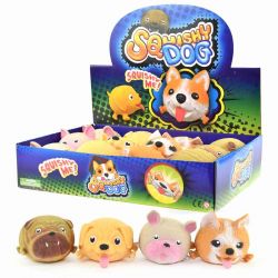Mjuk Hund Squeeze klämdjur Fidget 11 cm