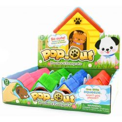 Pop-Out Squeeze djur, katt och hund