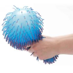 Stor Tvåfärgad Puffer Fluffy Klämboll 25 cm