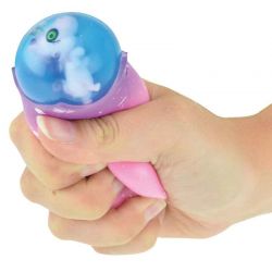 Klämboll ägg med enhörning figur