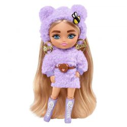 Barbie Extra Mini blont hår och glasögon