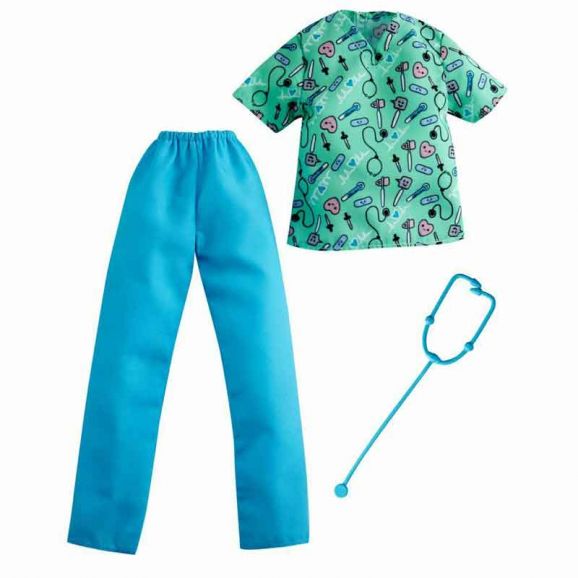 Barbie Ken Doktor Dockkläder