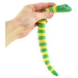 Slinky Orm Grön och Gul 30 cm