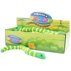Slinky Orm Grön och Gul 30 cm